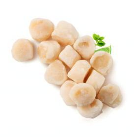 Филе гребешка с/м сырье 8% 20/40 фас 0,5 кг*8шт (счет 80-83 шт\кг)