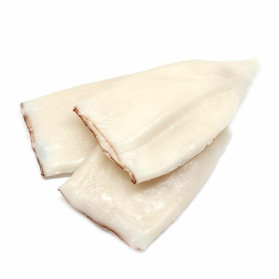 Трубки кальмара U-7 (Гигас) сырье фас 1 кг* 10 шт