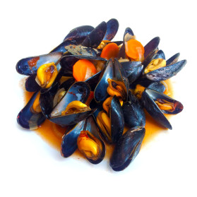 Мидии в/м, в голубых раковинах 40/60 фас х 1кг