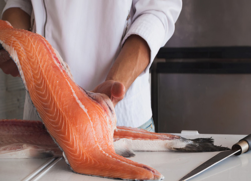 Филетирование рыбы для кафе и предприятий общественного питания