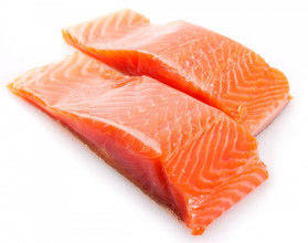 Лосось атл (семга) филе-кусок на коже б/к с/с с/м в/у