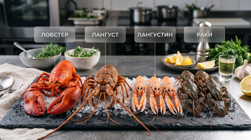 Лангустины, лобстеры и раки: чем отличаются ракообразные и как их выбрать